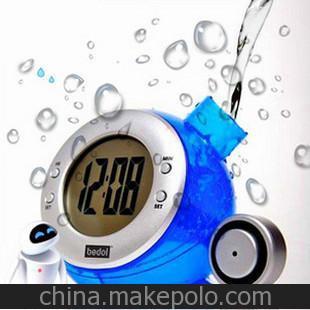 东莞工厂大量批发GT-999环保低碳水动力时钟 - 佳泰塑胶电子制品厂